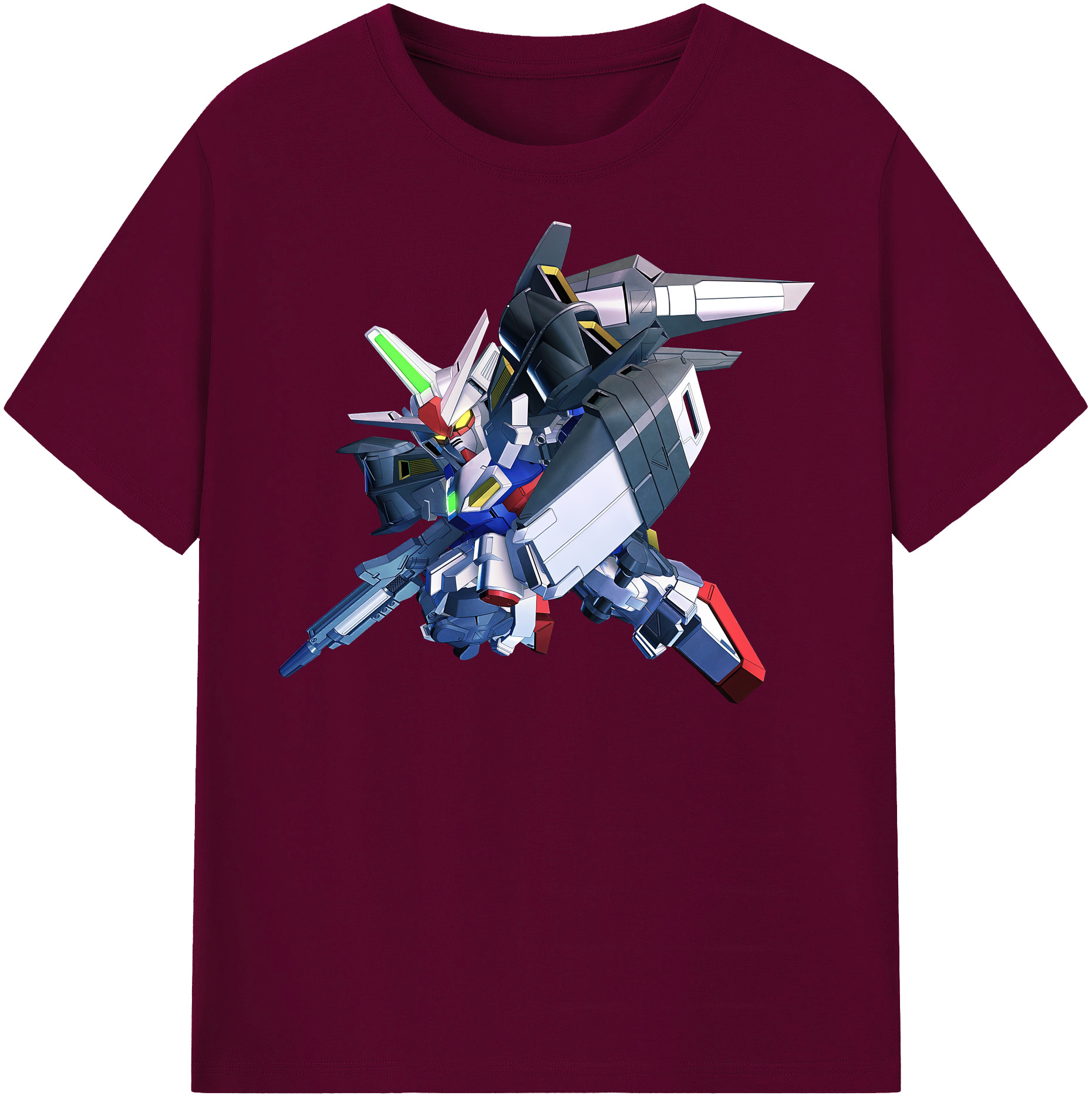（画像用） 機動戦士ガンダム Mobile Suit Gundam レディースカジュアルプリントTシャツ（綿100％）